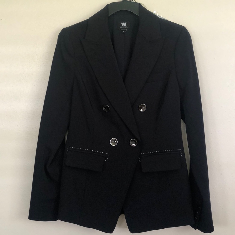 NEW Navy Double Breasted Blazer